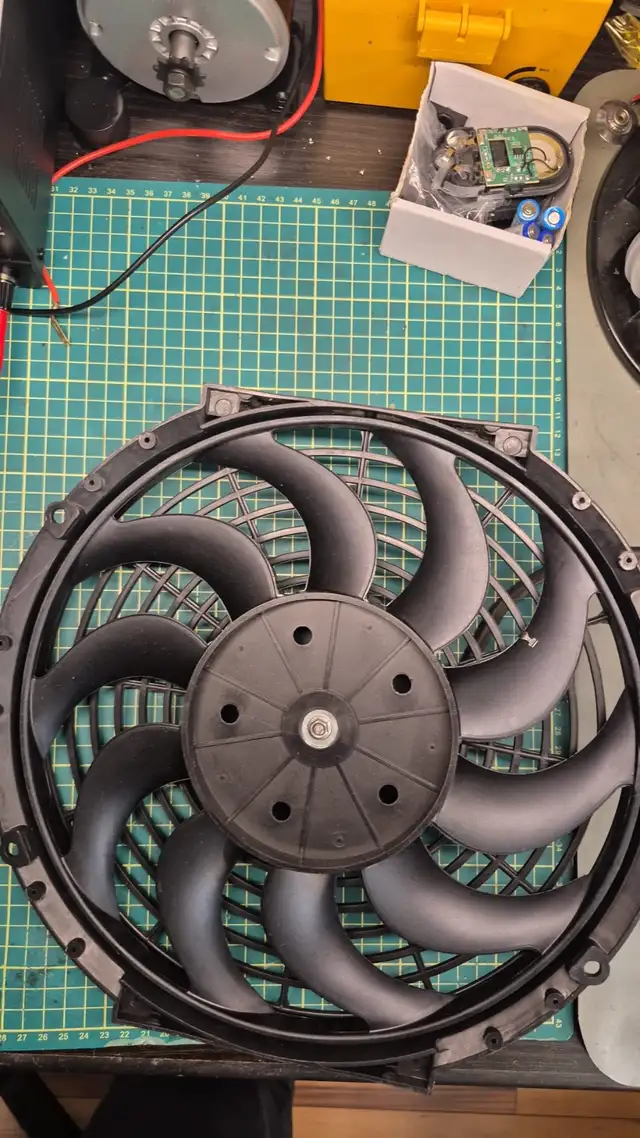 Two Pcs. 10 Inch Slim Fan Push Pull Electric Radiator fan12V in General Electronics in Markham / York Region - Image 4