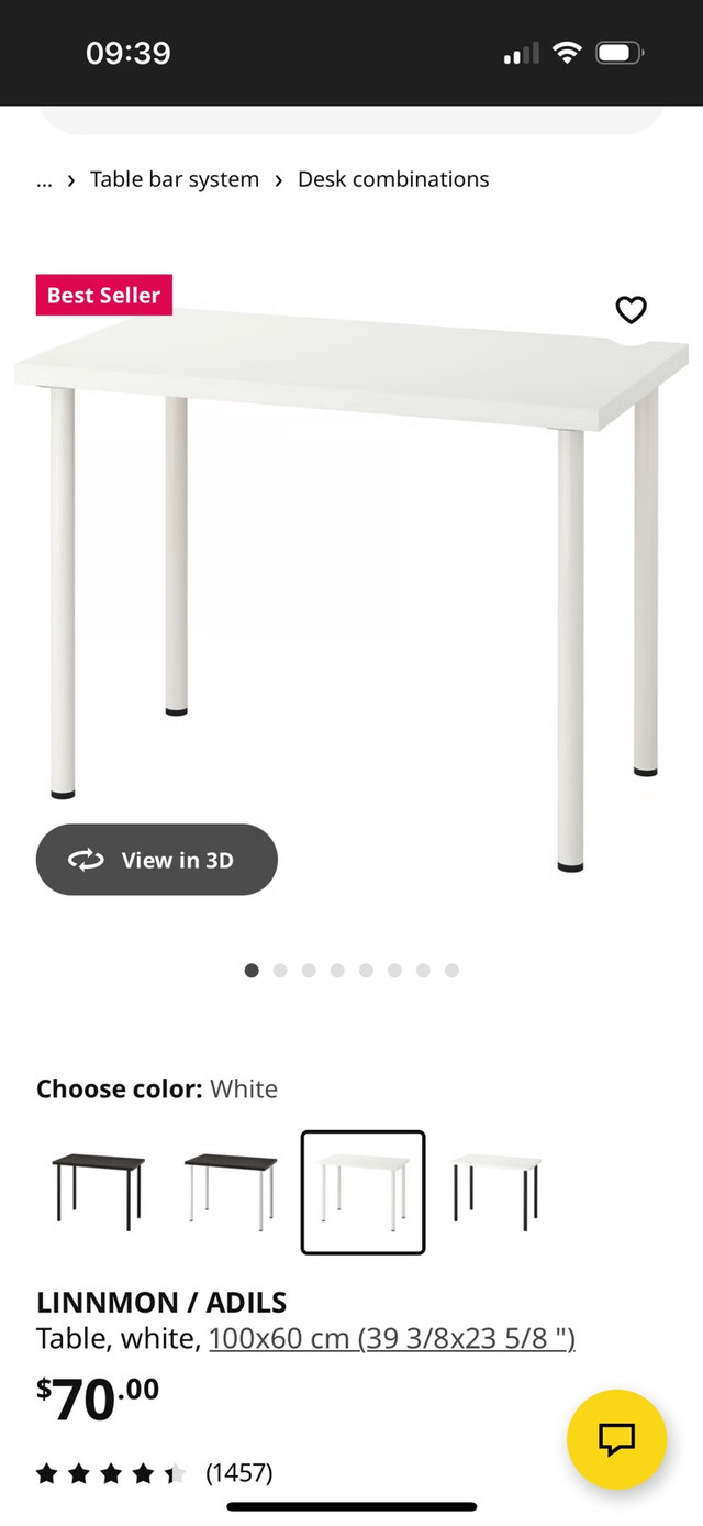 ikea table  in Other Tables in Calgary - Image 2