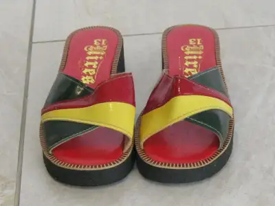 Brand New Girls' Rainbow Sandals (Size 13), View more