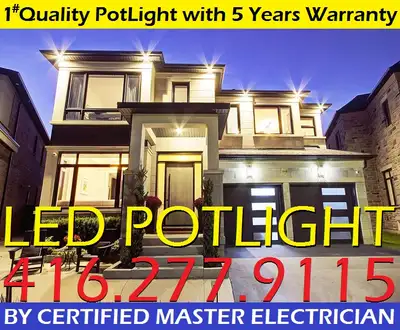 Pot Light Installation $39 each., View more