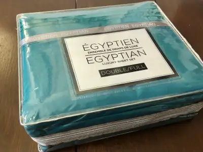 Never opened. Beautiful green sheets. Pick up in Marda Loop. Thanks! Most of the listings here belon...