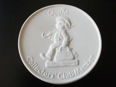 Vintage 1976 Goebel Collectors Club Medallion, View more