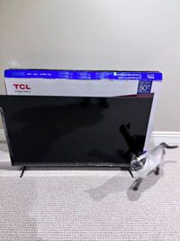 TCL 50” 4K UHD ROKU SMART TV