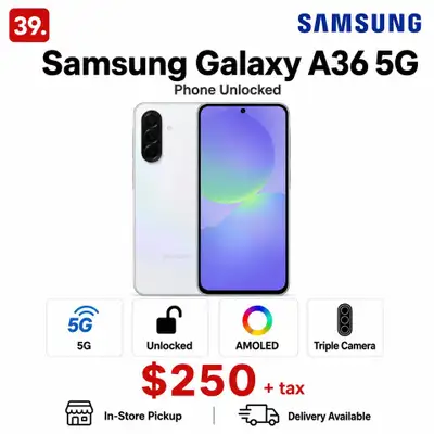 Samsung Galaxy A36 5G Phone Unlocked, View more