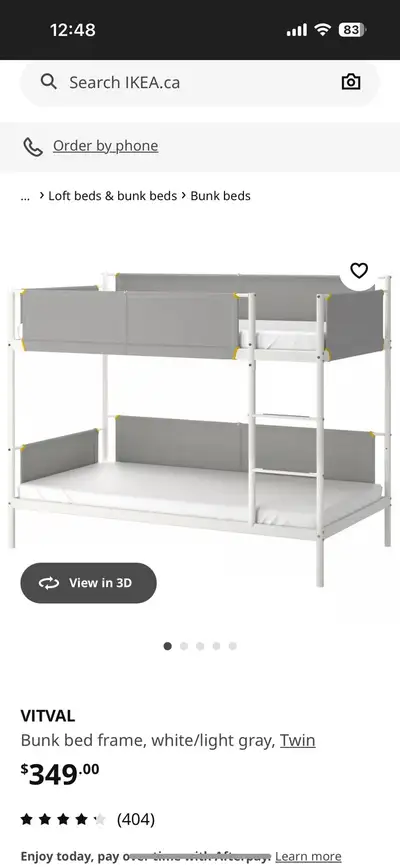 Sparsely used for 2-3 times. Was in guest room. No longer needed. Dismantled and ready for pick up.