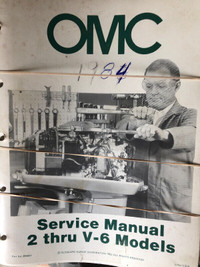 1984 OMC service manual