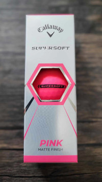 Callaway Superset Gold Balls: Pink 3 per pack $10.00Condition