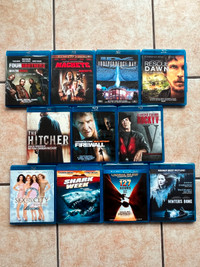 Large Selection of Blu Ray Movies DVDs $2 Each or 5 for $10