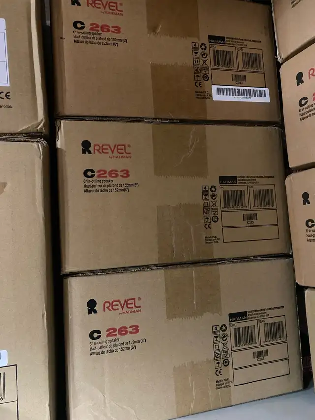 Revel audio- ceiling/ wall speakers in Stereo Systems & Home Theatre in Hamilton - Image 2