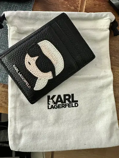 Karl lagerfeld - learher card holder, View more