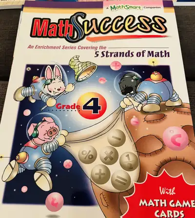 I am offering a brand new and unused set of Grade 4 English and Math books! These workbooks are perf...