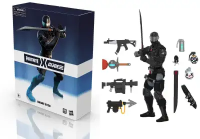 GI Joe Snake Eyes Fortnite Zero Point Edition!, View more
