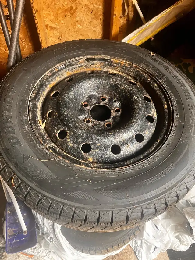 4 snow tires and rims in Tires & Rims in Pembroke - Image 3