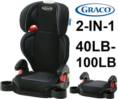 GRACO 2-IN-1 TURBOBOOSTER HIGHBACK TO BACKLESS BOOSTER CAR SEAT , View more