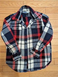 GAP kids flannel shirt (size small 6-7)