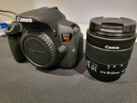 Canon EOS T5i  18-55mm kit lens 1 battery & charger