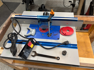 Triton Router with Lift and Router Table Parts, View more