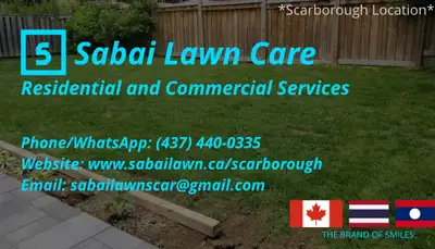 Sabai Lawn Care - Residential & Commercial (The Brand of Smiles), View more