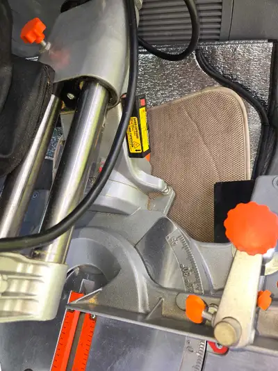 MITRE SAW  - 12"BLATE  - SLIDING  - BEVEL- LIKE NEW , View more