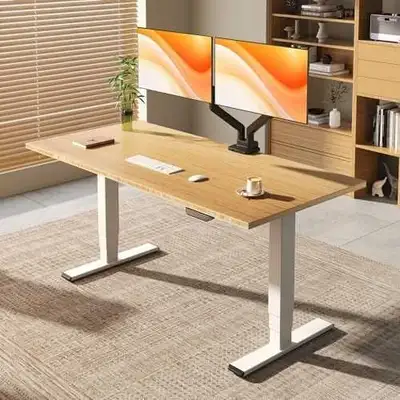 FLEXISPOT E6 MAX Bamboo Dual Motor 48x24 Inch Heavy Duty , View more