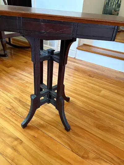 Small wooden table, View more