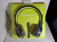 Miniso classic foldable headphone soft touch with mic brand new