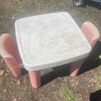 Little tikes table and chairs 