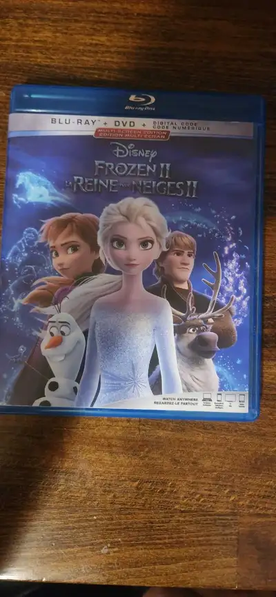 Frozen II Blu-Ray DVD, View more