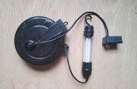 Bounce light reel 40'-cord worklight. (used)
