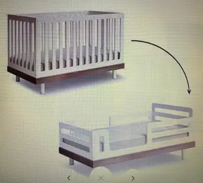 OEUF Classic Crib i& Changing Station, View more
