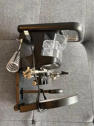 Magnifier for electrical repair with light, 55$ in market, View more