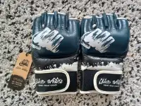 New Leather MMA Gloves XXL. Mixed martial arts boxing grappling