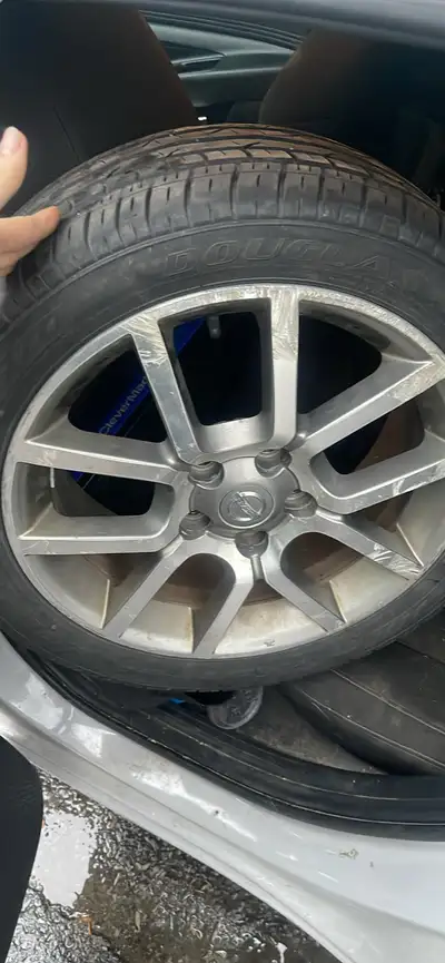 Got em to get home when I had a blow out fixed and not needed anymore came off an Altima all tires a...