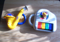 COMBI Childrens Toys, Horn & Piano