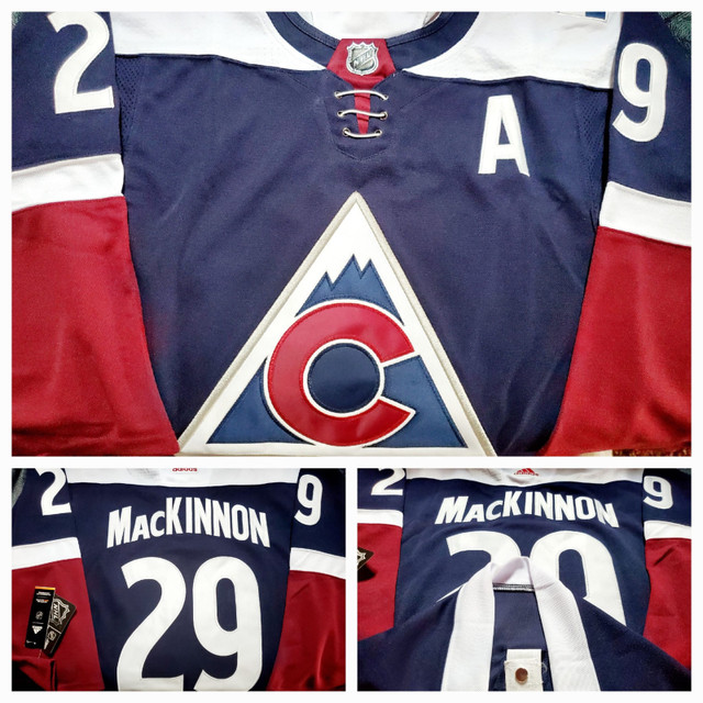 Nathan MacKinnon Colorado Avalanche Navy Alternate Jersey XL in Hockey in St. Catharines