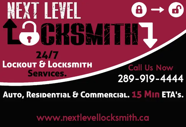 Locksmith Services - 289-919-4444 - Oakville & Burlington Area in Other in Oakville / Halton Region - Image 5