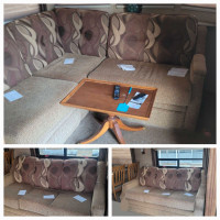 RV FURNITURE Used Sectional & Sofa Bed Matching Set