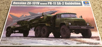 Trumpeter 1/35 Russian Zil-131V towed PR-11 SA-2 Guideline