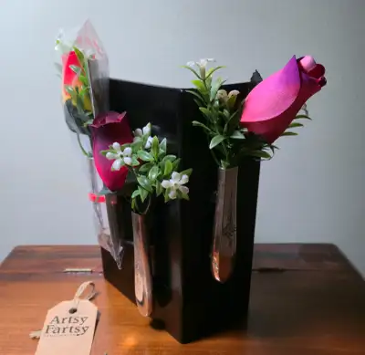 Beautiful Handcrafted Magnetic Vases, View more