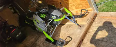 2018 ZR 6000 RXC. One owner sled. Has 6,000 miles. Transferable 2026 OFSC Pass. Recent voltage regul...