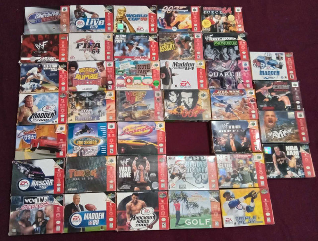 Nintendo 64 collection for sale in Older Generation in Ottawa