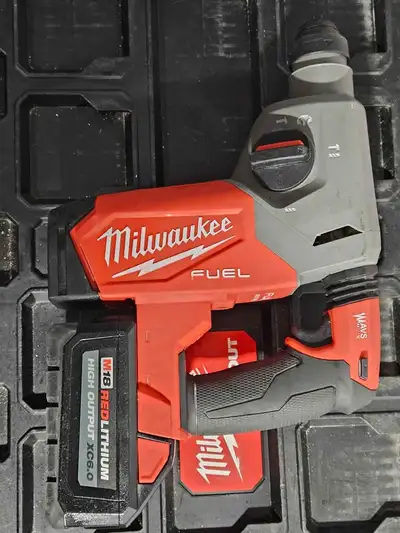 Milwaukee M18 Fuel 1" SDS-Plus Rotary Hammer w/6.0 High output, View more