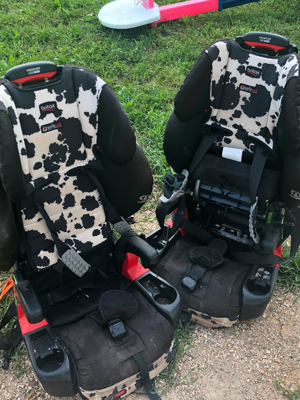 Britax frontier cow print x2 car seat forward facing | Strollers, Carriers  & Car Seats | Winnipeg | Kijiji