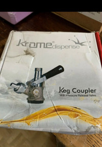 New Krome Dispense C703 D System Keg Coupler(Us Sankey)