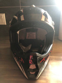 Motorcycle Helmet: DOT = VOSS X-2 