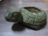 bird bath turtle bowl