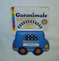 Garanimals Baby's First Photo Album Blue Car Toy Picture Book
