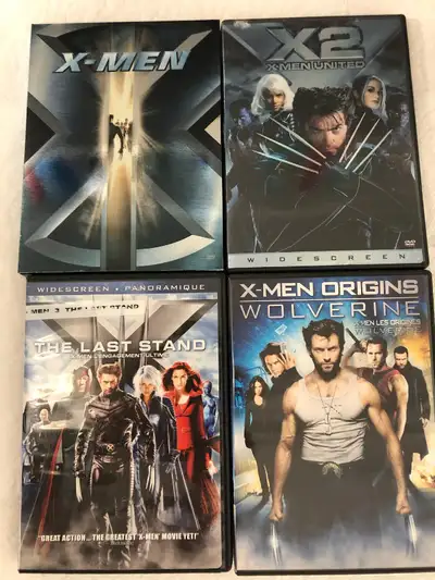 X-MEN series on DVD, View more