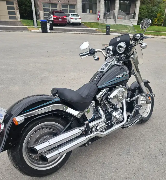 2008 Harley Davidson Fatboy $9500 in Street, Cruisers & Choppers in Markham / York Region - Image 4