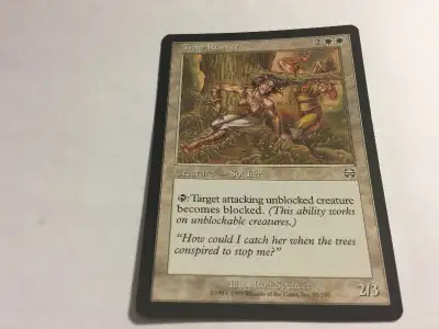 1999 Magic The Gathering Mercadian Masques#55 Trap Runner UNPLYD, View more